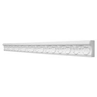 Zierprofil weiß B/H/L: ca. 2x3x97,5 cm Zierprofil_G_43 - weiß (97,50/2,00/3,00cm)