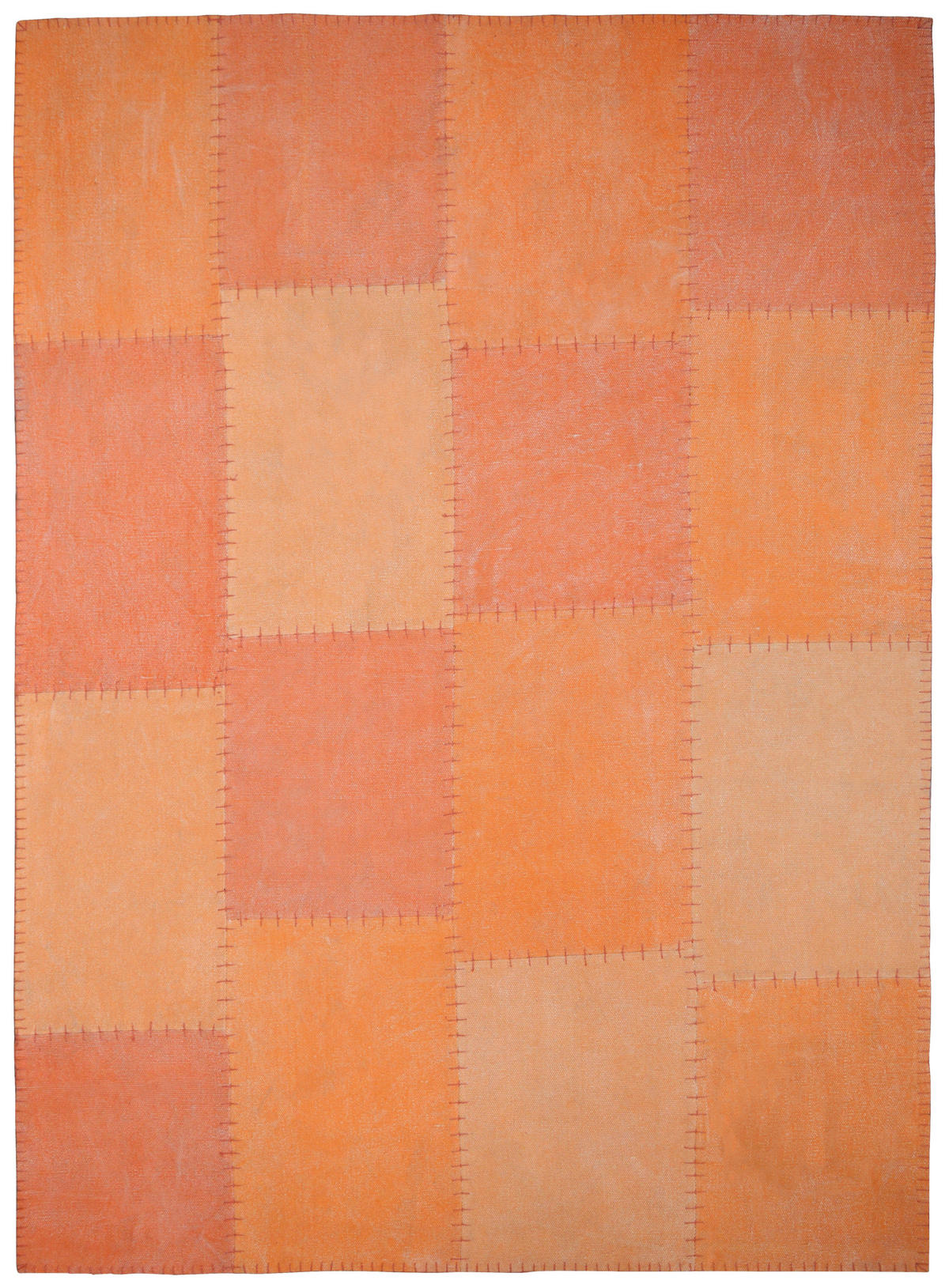 Kayoom Kurzflorteppich Lyrical 110 mehrfarbig B/L: ca. 160x230 cm Lyrical 110 - orange/mehrfarbig (160,00/230,00cm) - Kayoom