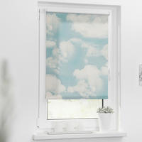 Verdunkelungsrollo Wolken blau B/L: ca. 120x150 cm Wolken - blau (120,00/150,00cm) - LICHTBLICK