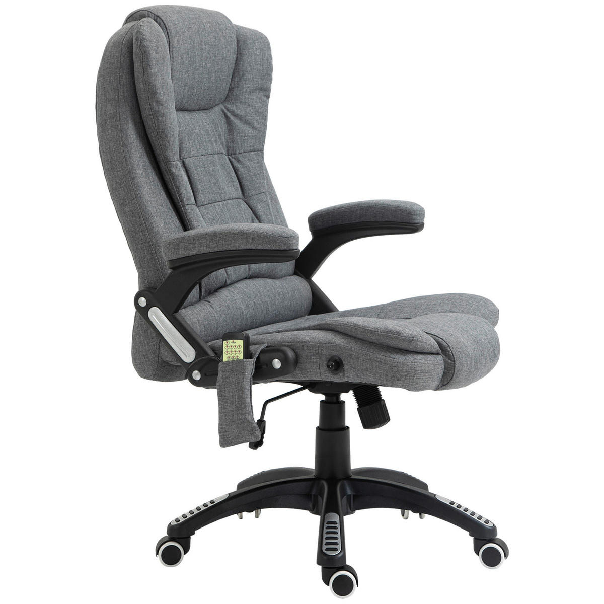 Vinsetto Massagestuhl dunkelgrau B/H/L: ca. 72x68x120 cm Massagestuhl - dunkelgrau (120,00/72,00/68,00cm) - Vinsetto
