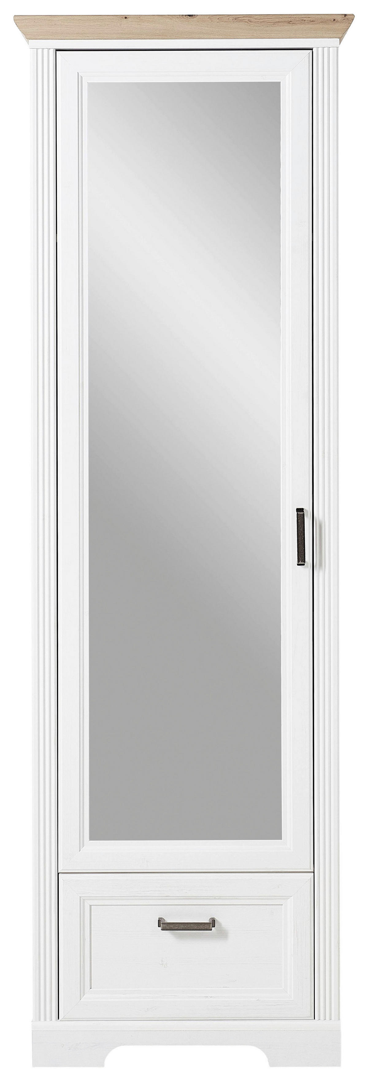 Garderobenschrank Jasmin Pinie Nachbildung Eiche Artisan Nachbildung B/H/T: ca. 65x204x41 cm Jasmin - Eiche (65,00/204,00/41,00cm)
