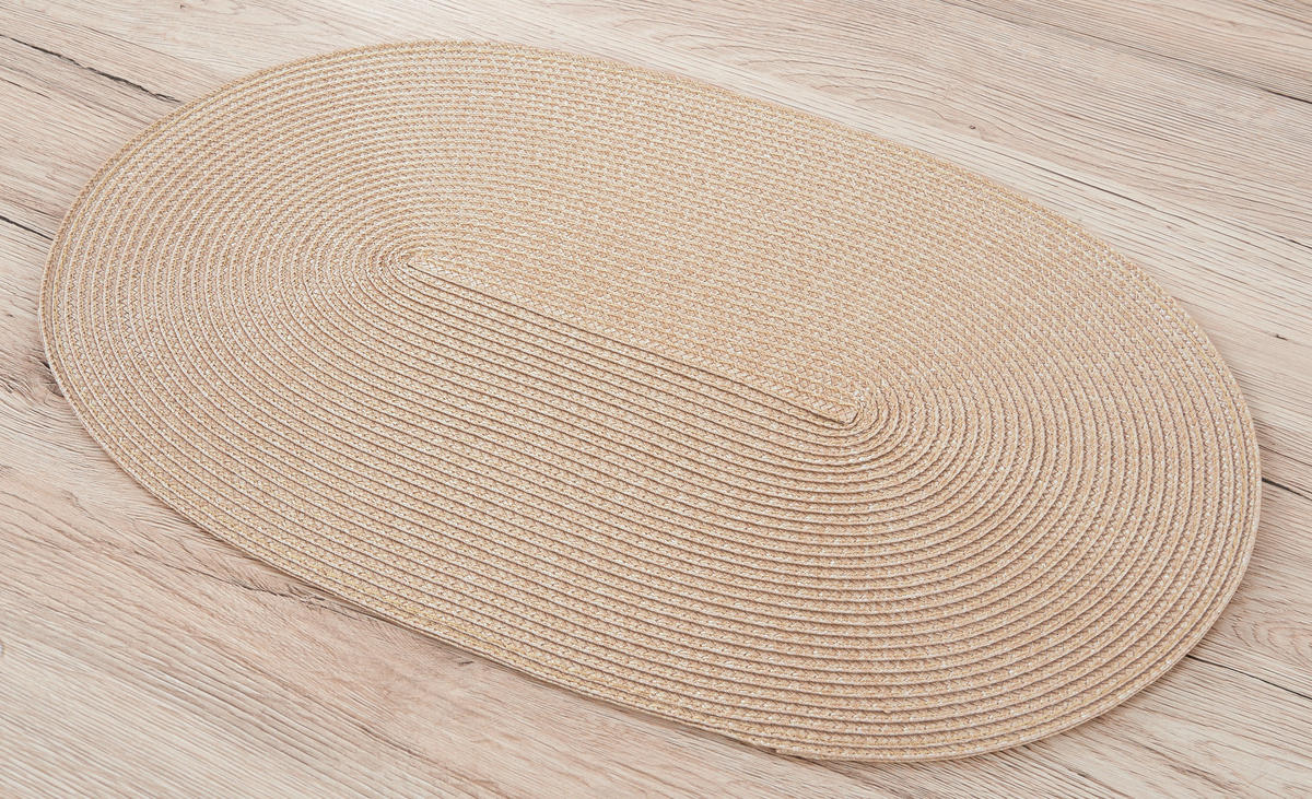 Platzset Platzset_Bast 30x45cm beige - beige (30,00/45,00cm) - POCOline