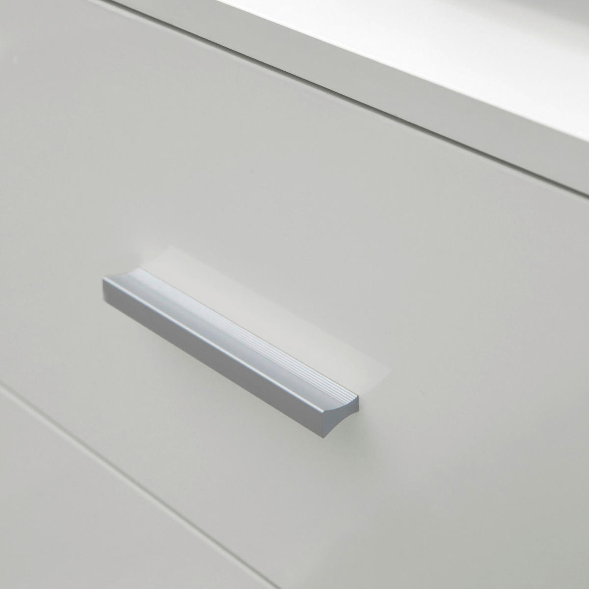 Badkommode weiß B/H/T: ca. 33x66x60 cm Badschrank - weiß (33,00/66,00/60,00cm) - Wohnling