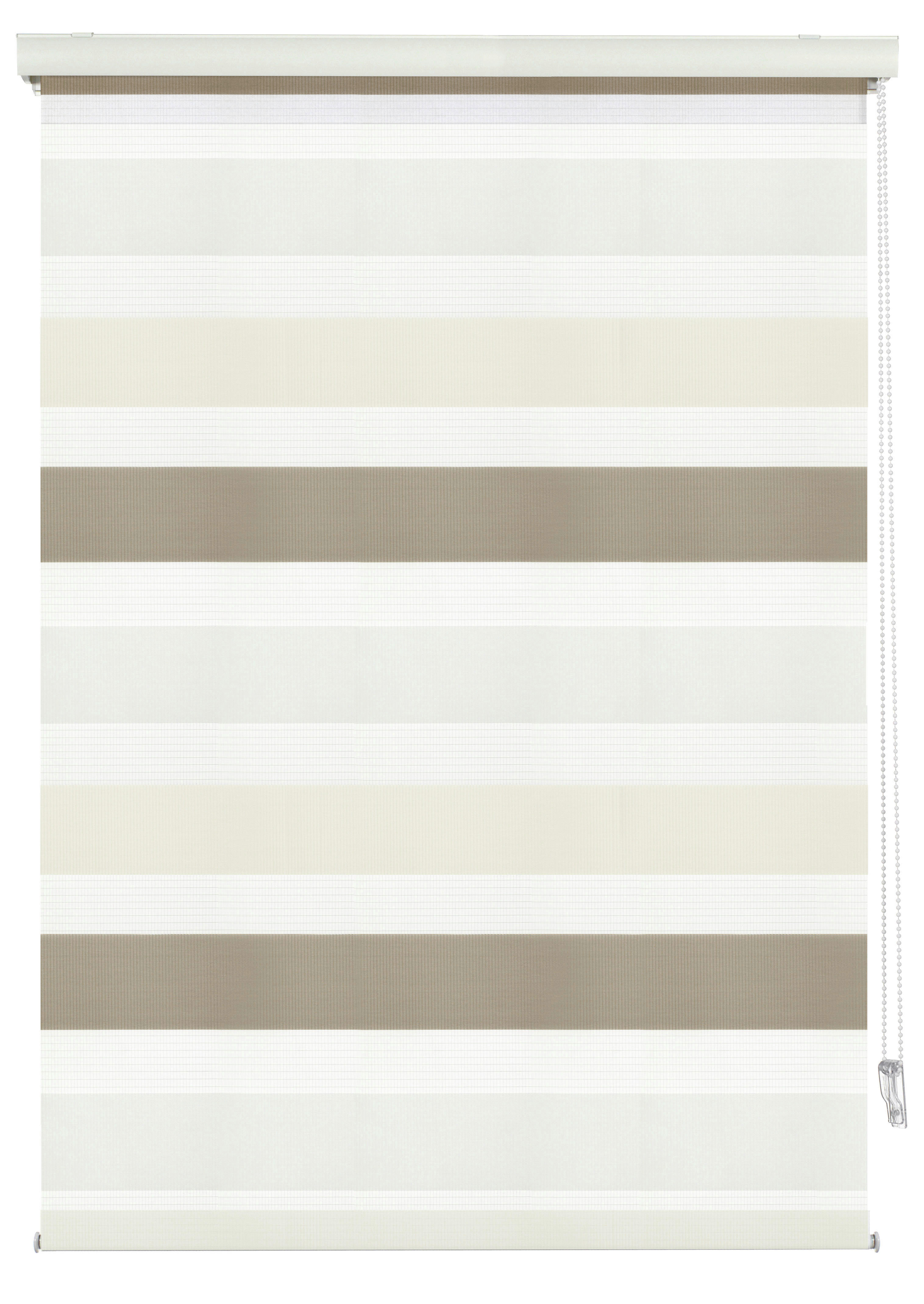 Thumbnail - Boviva Doppelrollo mit Blende weiß B/L: ca. 90x160 cm