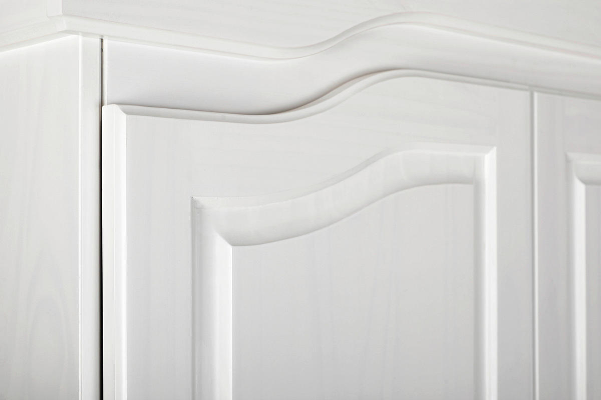 Kleiderschrank Isny weiß B/H/T: ca. 182x198x60 cm Isny - weiß (182,00/198,00/60,00cm) - Inter Link