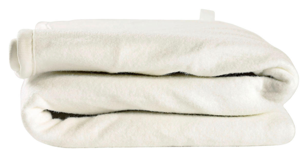 Nedis Heizdecke weiß Polyester B/H/L: ca. 151,2x2,2x79,7 cm Heizdecke_Nedis - weiß (79,70/151,20/2,20cm) - Nedis