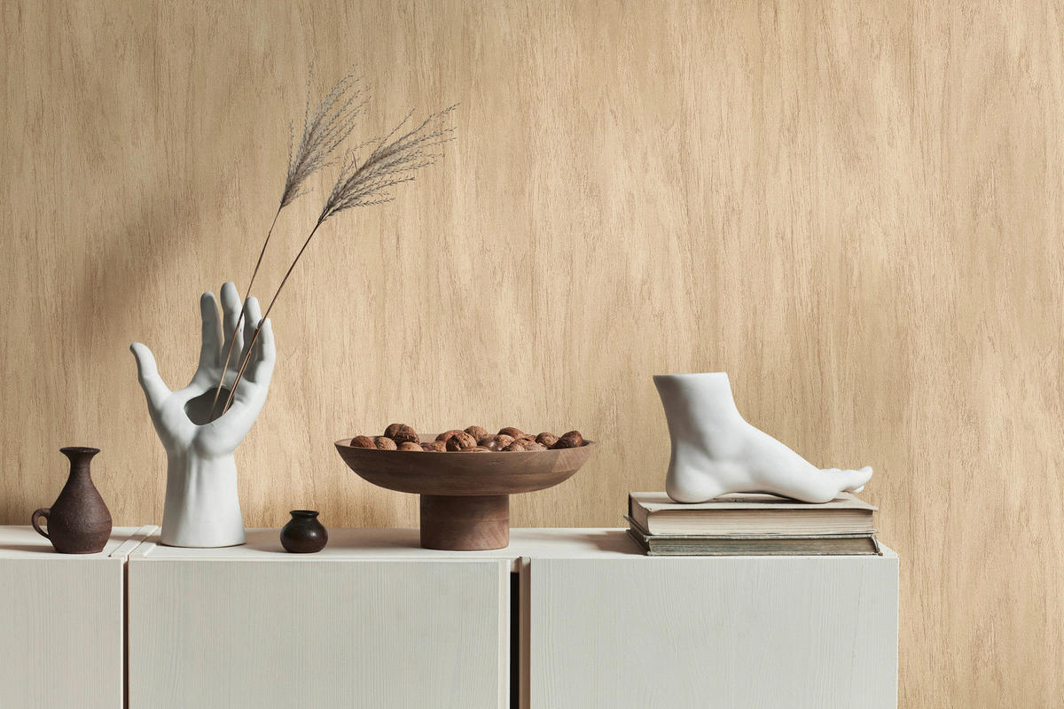 A.S.Creation Vliestapete grau B/H/D: ca. 53x1005x8,3 cm Vliestapete - grau (8,30/1005,00cm) - A.S.Creation