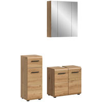 Badezimmer-Set Ice Artisan Oak Nachbildung B/H/T: ca. 105x185x30 cm Ice - (105,00/185,00/30,00cm) - xonox.home