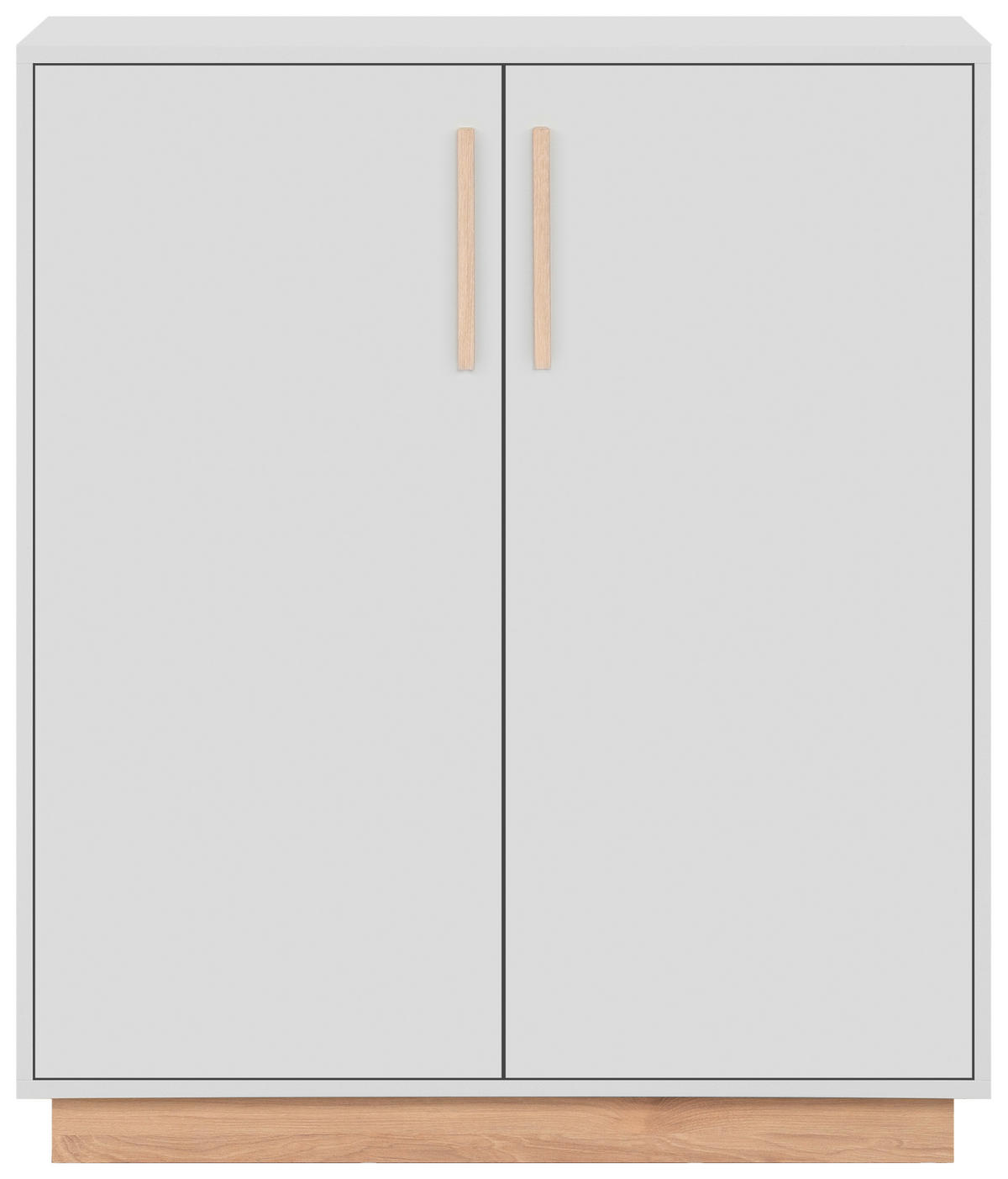 Kommode Split grau Jackson Hickory Nachbildung B/H/T: ca. 82x94x40 cm Split - grau (82,00/94,00/40,00cm)