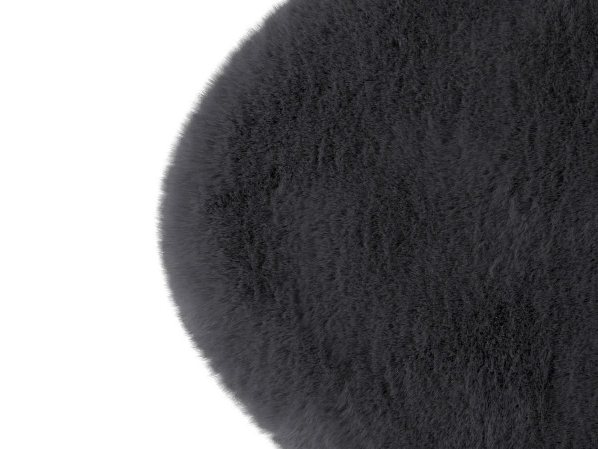 Fellimitat Moya stahlgrau B/L: ca. 40x57 cm Moya - stahlgrau (40,00/57,00cm)