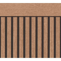 Vliestapete Holzoptik dunkelbraun schwarz B/L: ca. 106x5000 cm Vliestapete_39956-4 - dunkelbraun/schwarz (106,00/5000,00cm)