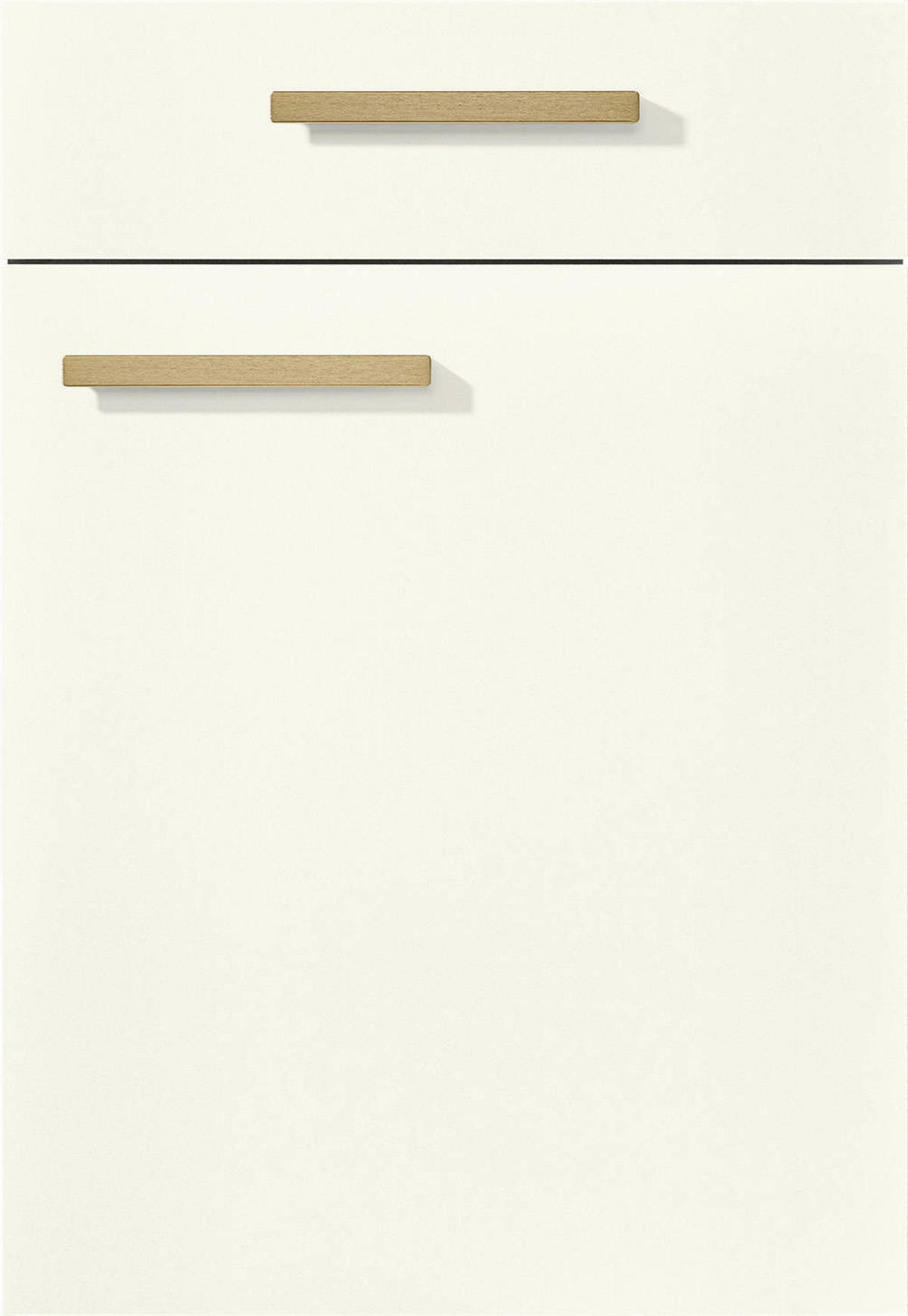 nobilia Doppelblock Easytouch Grafitschwarz Lacklaminat B/T: ca. 260x60 cm Easytouch - Eiche/schwarz (260,00/60,00cm) - nobilia