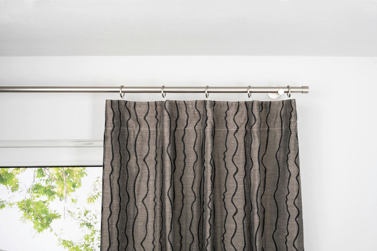 Kombivorhang STREAM taupe B/L: ca. 135x245 cm STREAM - taupe (135,00/245,00cm)