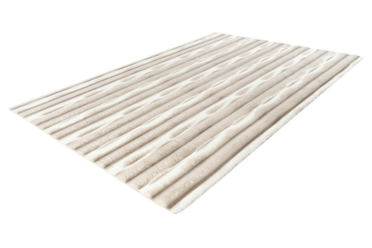 Obsession Teppich Whispering Waves taupe B/L: ca. 120x170 cm Whispering Waves - taupe (120,00/170,00cm) - Obsession