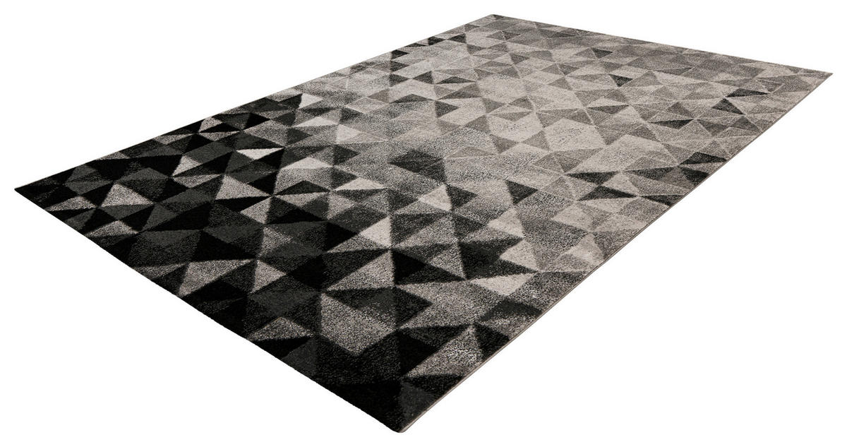 360Living Teppich Naila grau B/L: ca. 80x150 cm Naila - grau (80,00/150,00cm) - 360Living