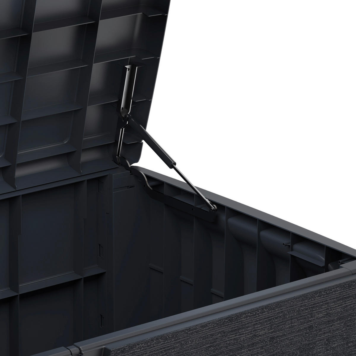 VCM Aufbewahrungsbox Durabox grau Kunststoff B/H/L: ca. 130x110x474 cm Durabox - grau (474,00/130,00/110,00cm) - VCM
