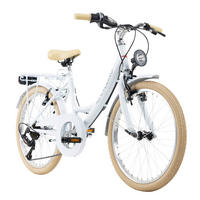 KS-Cycling Kinderrad Balloon 652K Balloon 20 Zoll Rahmenhöhe 34 cm 6 Gänge weiß weiß ca. 20 Zoll Balloon - weiß - KS-Cycling
