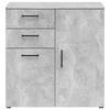 Kommode Multi-Stauraum Typ 26 Beton Optik B/H/T: ca. 80x83x40 cm Multi-Stauraum Typ 26 - Beton (80,00/83,00/40,00cm)
