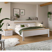 Bettanlage VERONA Sibiu Lärche Nachbildung Eiche Artisan Nachbildung VERONA - Eiche (301,00/90,00/209,00cm) - xonox.home