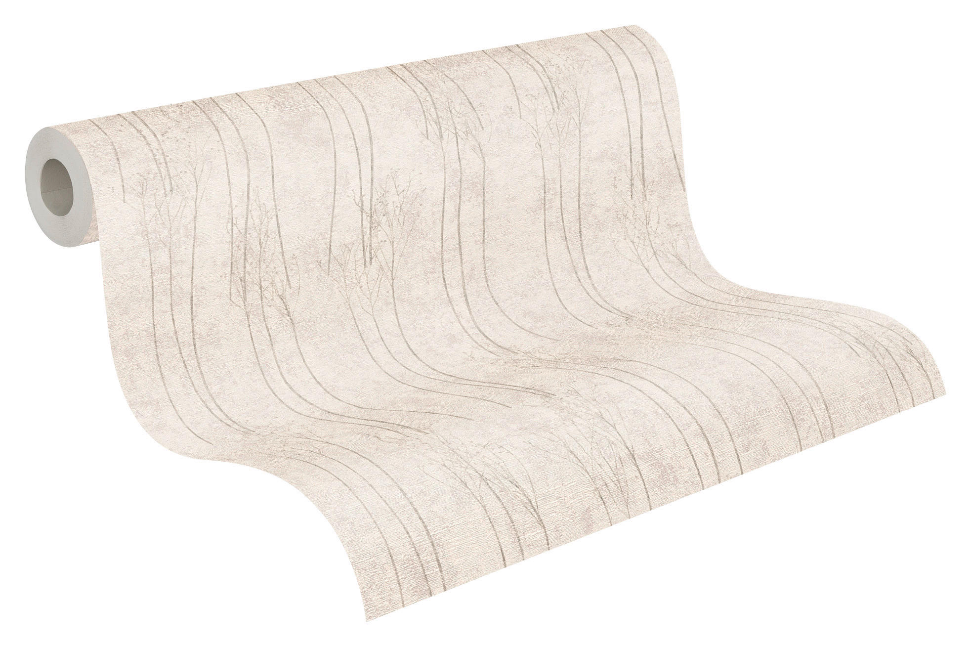 A.S.Creation Vliestapete beige B/H/D: ca. 53x1005x8,5 cm Vliestapete - beige (8,50/1005,00cm) - A.S.Creation