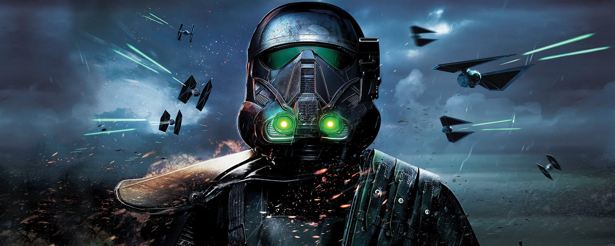 Komar Fototapete Star Wars Deathtrooper B/L: ca. 250x100 cm Star Wars Deathtrooper - (250,00/100,00cm) - Komar