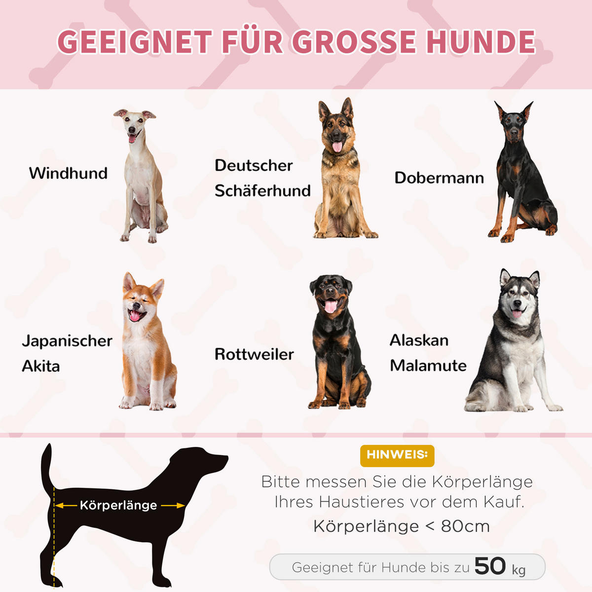 PawHut Hunde-Zubehör schwarz Polypropylen B/H/L: ca. 92x122x23 cm Hundebett - rot/schwarz (23,00/92,00/122,00cm) - PawHut