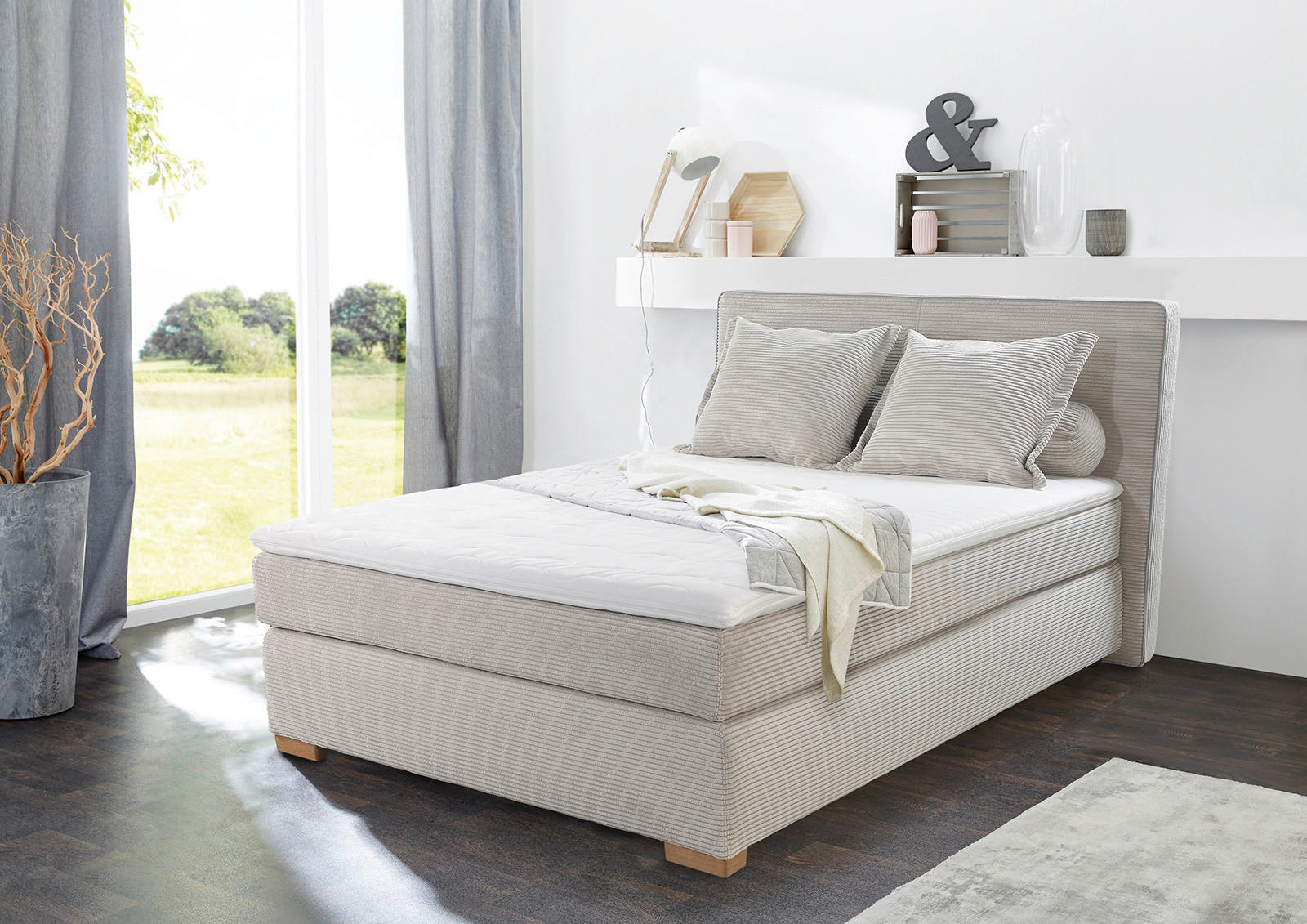 Thumbnail - Boxspringbett  grege Liegefläche B/L: ca. 140x200 cm