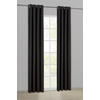 Ösenvorhang Sorrento schwarz B/L: ca. 140x245 cm Sorrento - schwarz (140,00/245,00cm) - POCOline