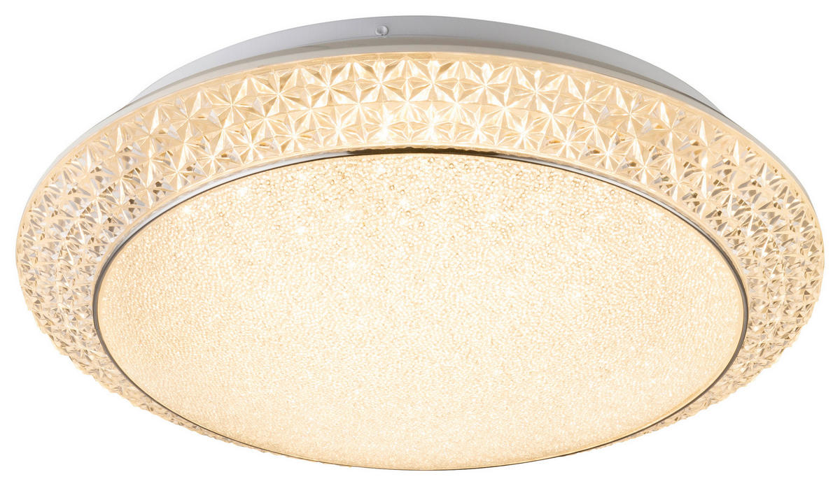 LED-Deckenleuchte 41314-28 weiß Acryl H/D: ca. 10x41 cm Deckenleuchte - weiß (41,00/10,00cm)