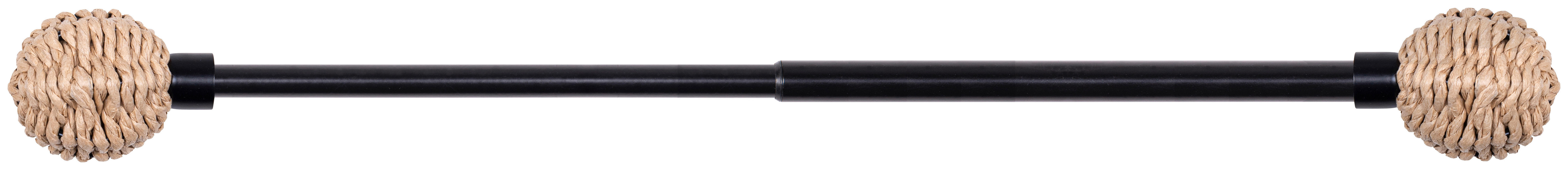 Stilgarnitur Boho schwarz Metall D: ca. 1,6 cm ausziehbar von ca. 130 bis 240 cm 1.0 Läufe Boho - schwarz (1,60cm)