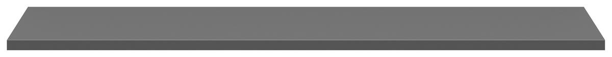 Platte System 64 anthrazit matt B/H/T: ca. 128x2x35 cm System 64 - anthrazit (128,00/2,00/35,00cm)