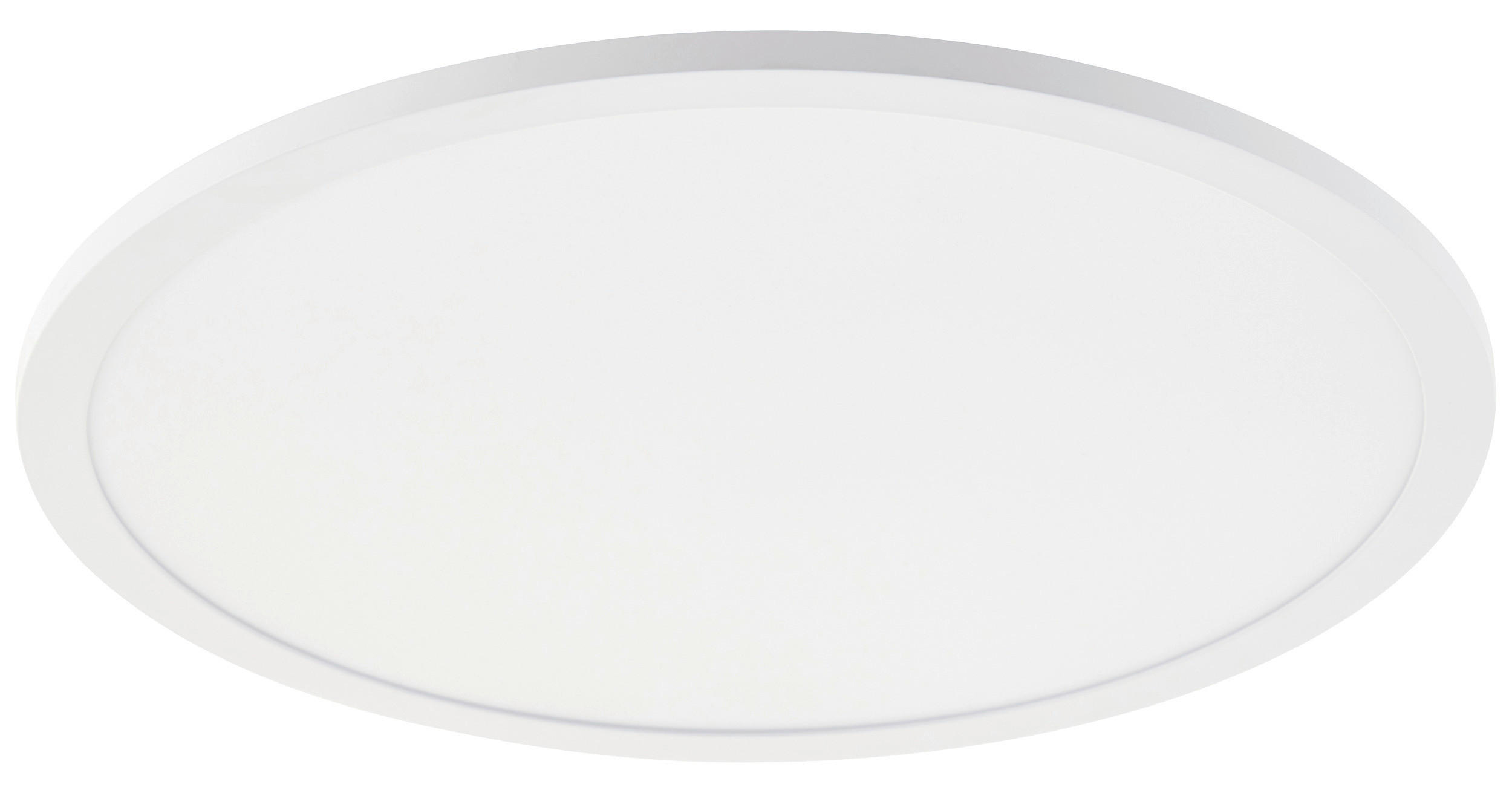 Brilliant LED-Deckenleuchte weiß Metall Kunststoff B/H/L: ca. 43,5x7,5x44 cm Briston - weiß (44,00/43,50/7,50cm) - Brilliant