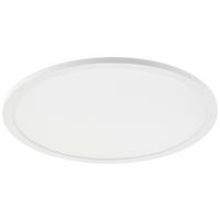 Brilliant LED-Deckenleuchte weiß Metall Kunststoff B/H/L: ca. 43,5x7,5x44 cm Briston - weiß (44,00/43,50/7,50cm) - Brilliant