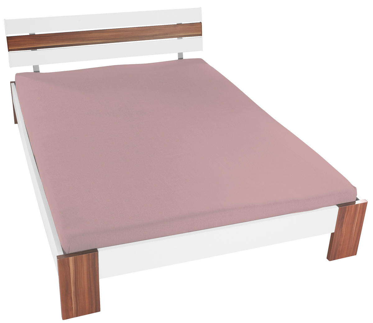 Spannbetttuch Jersey Spannbetttuch_Jersey 150x200cm - rosé (150,00/200,00cm) - oh cosy