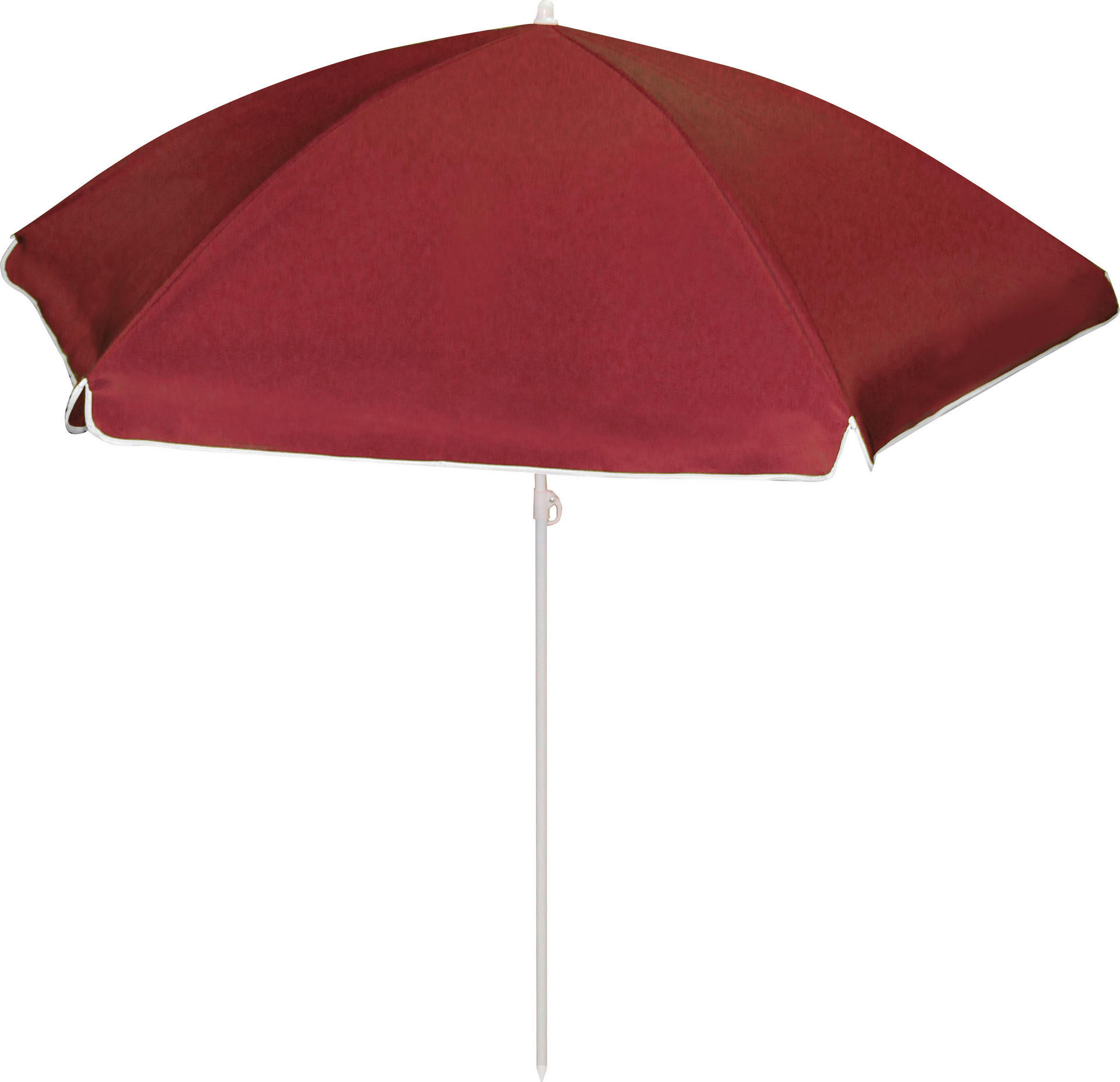 POCOline Sonnenschirm rot Stahl D: ca. 200 cm Sonnenschirm - rot (200,00cm) - POCOline