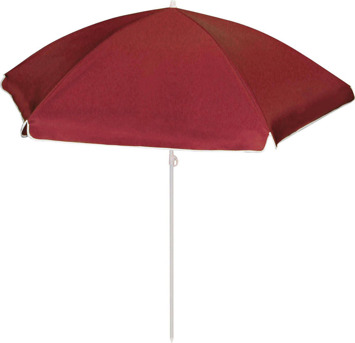 POCOline Sonnenschirm rot Stahl D: ca. 200 cm Sonnenschirm - rot (200,00cm) - POCOline