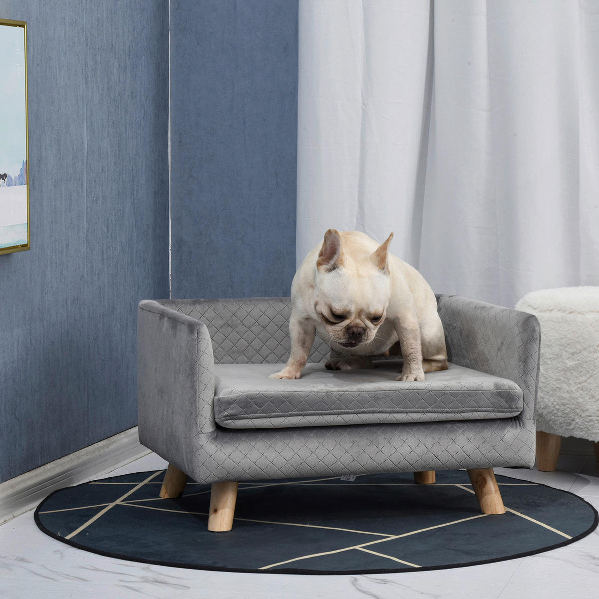 PawHut Haustiersofa Haustiersofa - (64,00/45,00/36,00cm) - PawHut