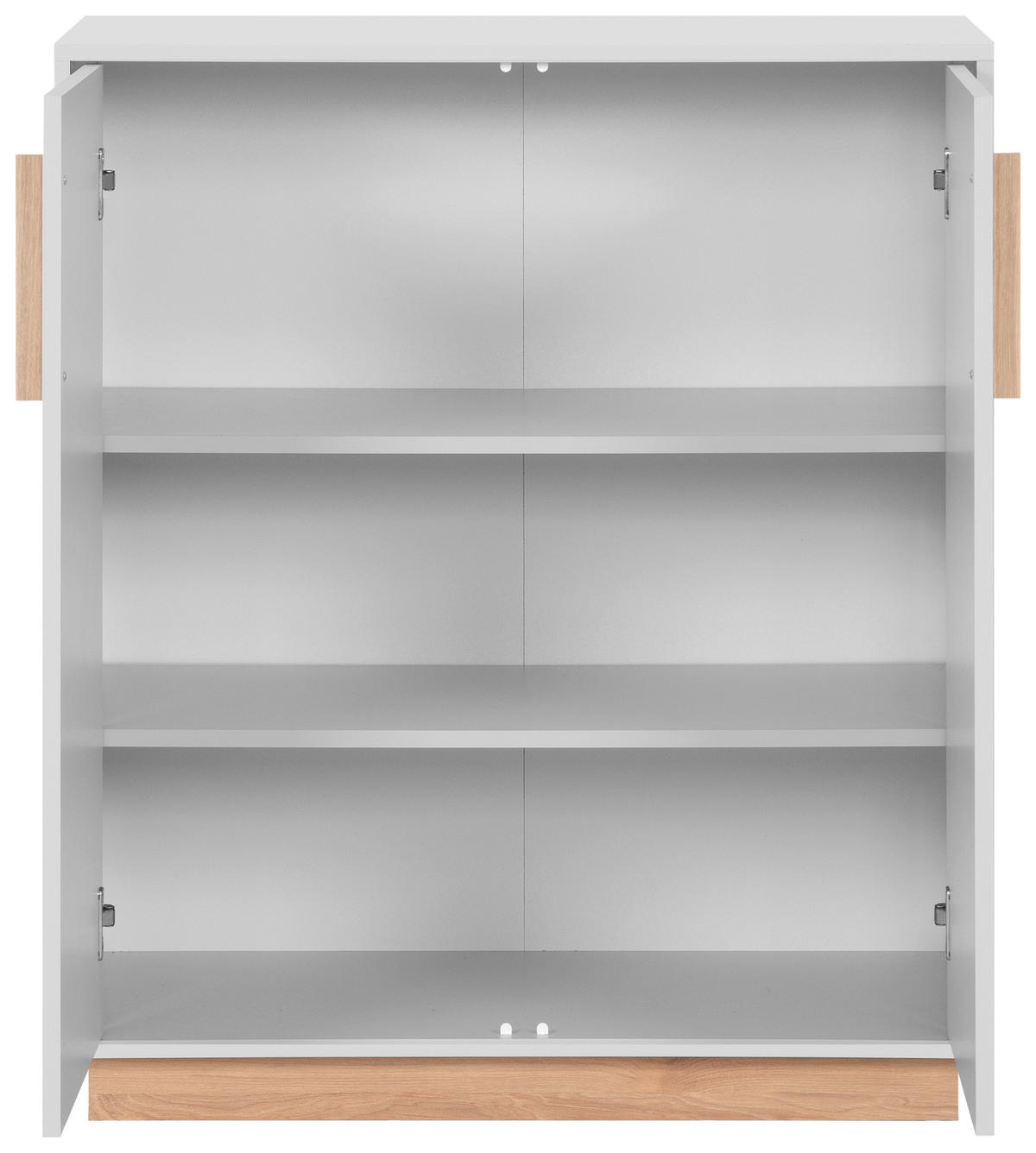 Kommode Split grau Jackson Hickory Nachbildung B/H/T: ca. 82x94x40 cm Split - grau (82,00/94,00/40,00cm)