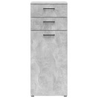 Kommode Multi-Stauraum Typ 17 Beton Optik B/H/T: ca. 45x115x40 cm Multi-Stauraum Typ 17 - Beton (45,00/115,00/40,00cm)