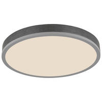 GLOBO LED-Deckenleuchte DORO 416080AD2R-CCT silber Opal Aluminium MDF H/D: ca. 8,5x45 cm 1 Brennstellen DORO - Opal/silber (45,00/8,50cm) - GLOBO