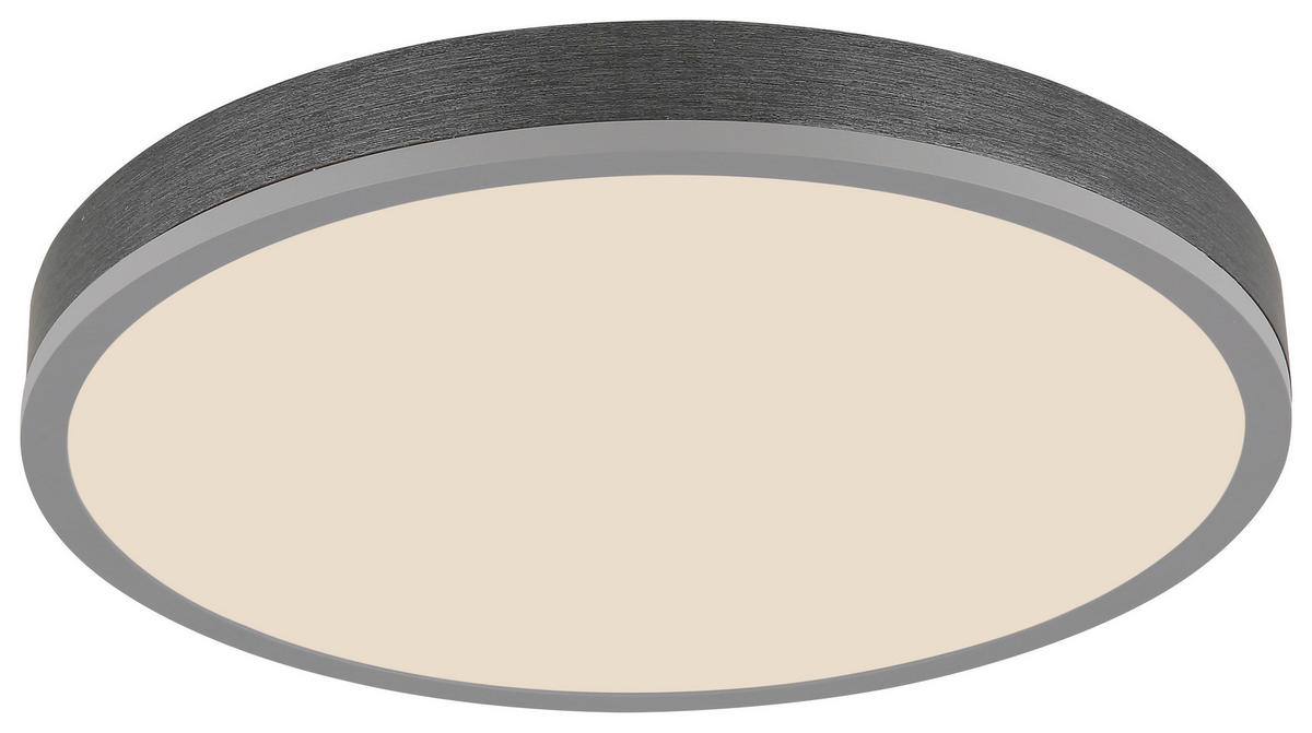 GLOBO LED-Deckenleuchte DORO 416080AD2R-CCT silber Opal Aluminium MDF H/D: ca. 8,5x45 cm 1 Brennstellen DORO - Opal/silber (45,00/8,50cm) - GLOBO