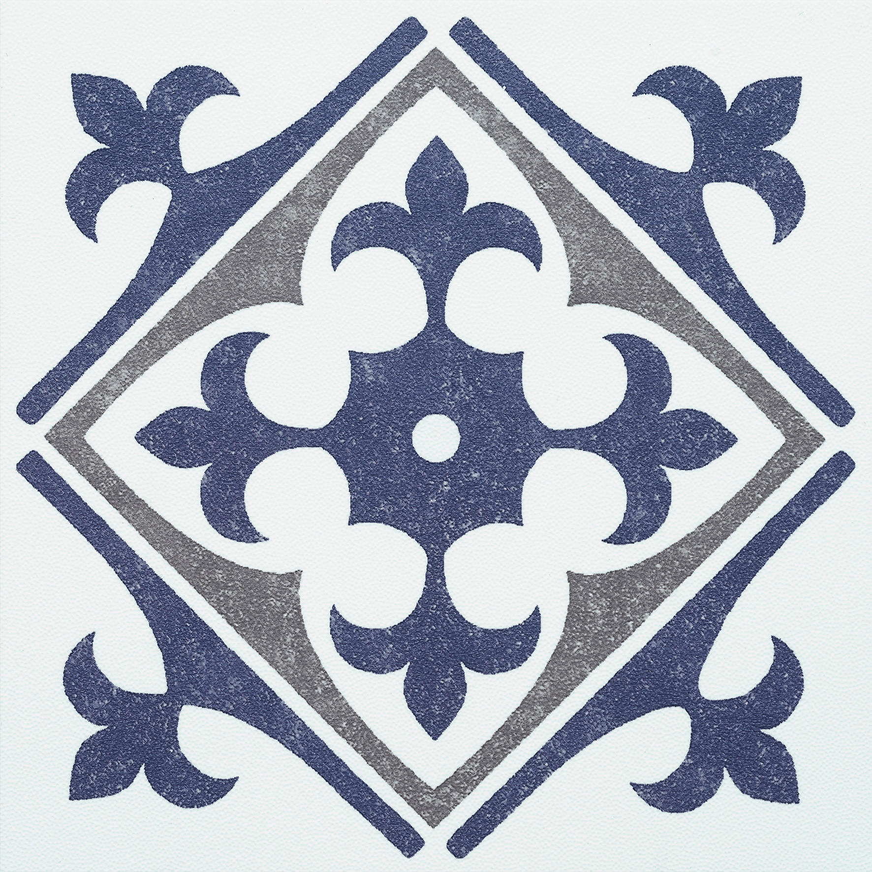 d-c-fix Wandfliese selbstklebend blau B/L: ca. 15,25x15,25 cm Wandfliesen_d-c-fix_selbstklebend - blau/weiß (15,25/15,25cm) - d-c-fix