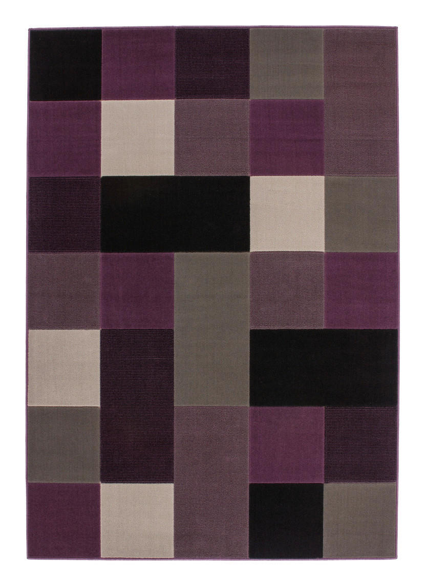 Kayoom Kurzflorteppich Sona 2034 silber B/L: ca. 80x150 cm Sona 2034 - silber (80,00/150,00cm) - Kayoom