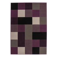 Kayoom Kurzflorteppich Sona 2034 silber B/L: ca. 80x150 cm Sona 2034 - silber (80,00/150,00cm) - Kayoom
