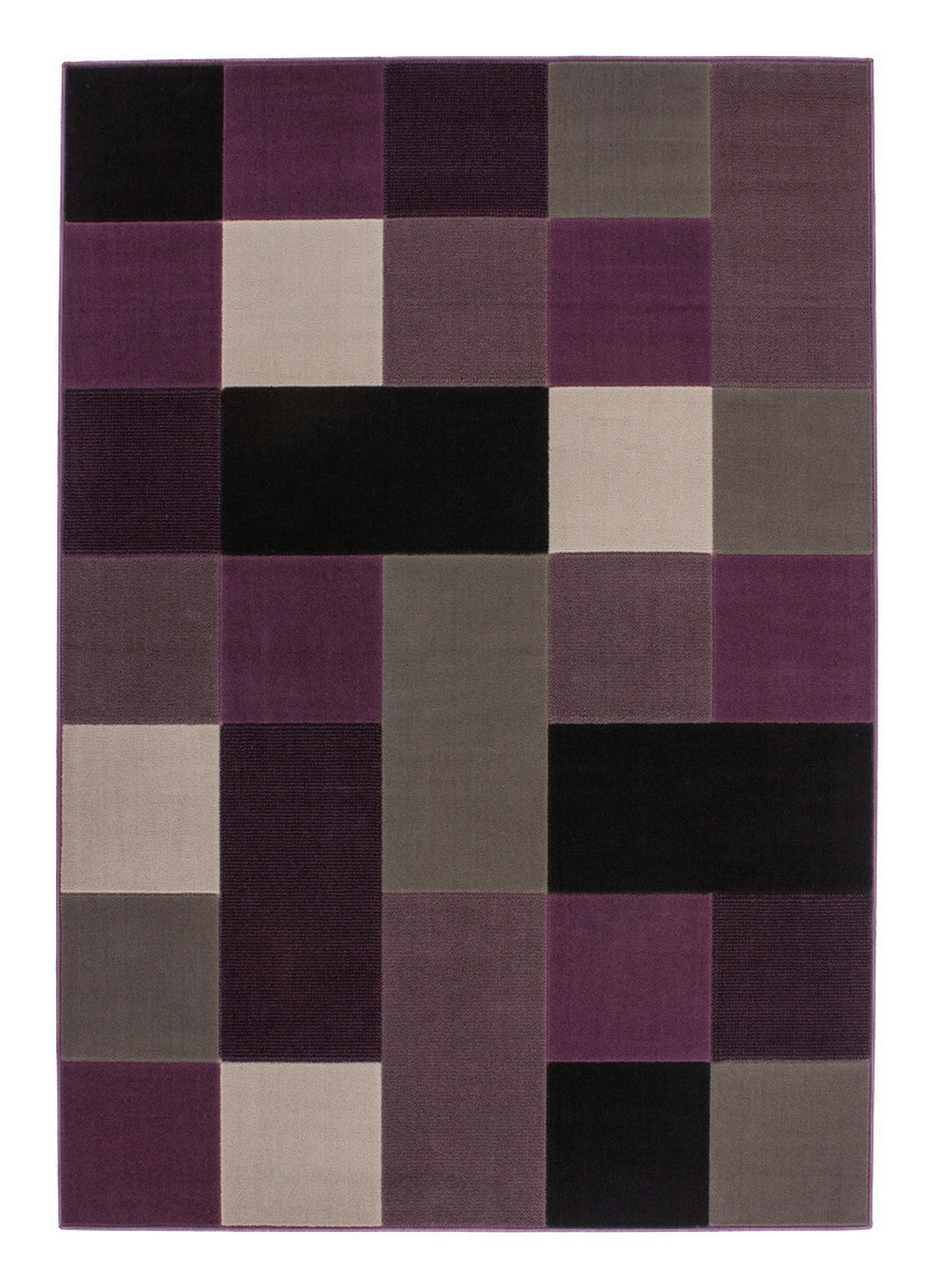 Kayoom Kurzflorteppich Sona 2034 silber B/L: ca. 80x150 cm Sona 2034 - silber (80,00/150,00cm) - Kayoom