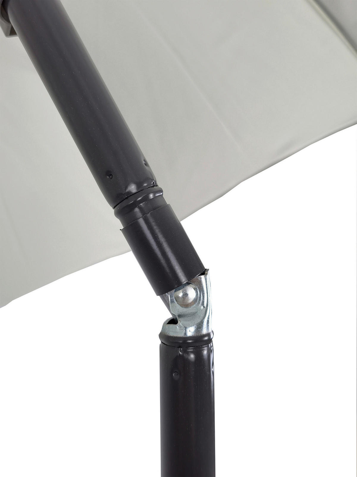 VCM Balkon-Sonnenschirm beige Stahl H/D: ca. 320x200 cm Balkon-Sonnenschirm - beige (200,00/320,00cm) - VCM