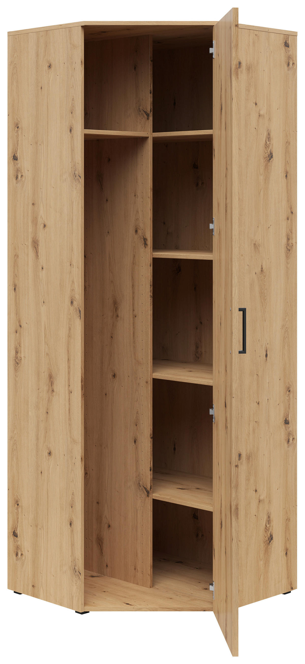 Schrank Multi-Stauraum Typ 43 Eiche Artisan Nachbildung B/H/T: ca. 101x195x79 cm Multi-Stauraum Typ 43 - Eiche (101,00/195,00/79,00cm)