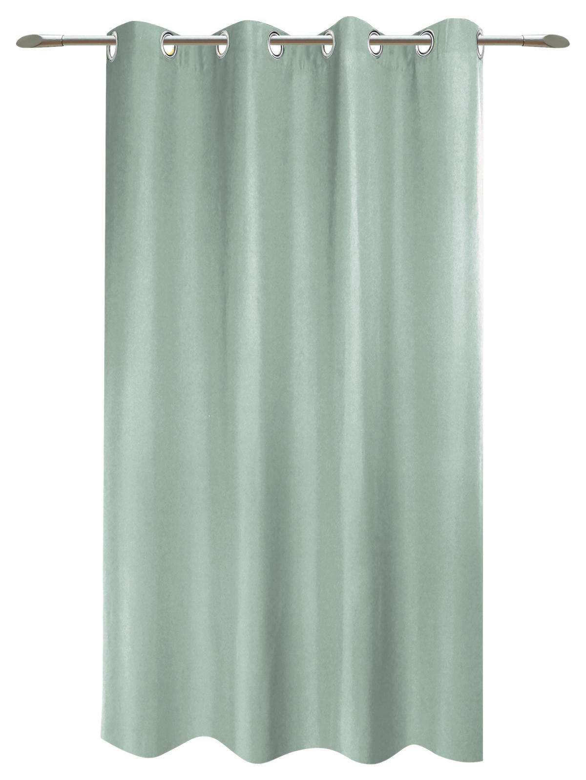 Ösenvorhang Sorrento salbei B/L: ca. 140x175 cm Sorrento - salbei (140,00/175,00cm) - POCOline