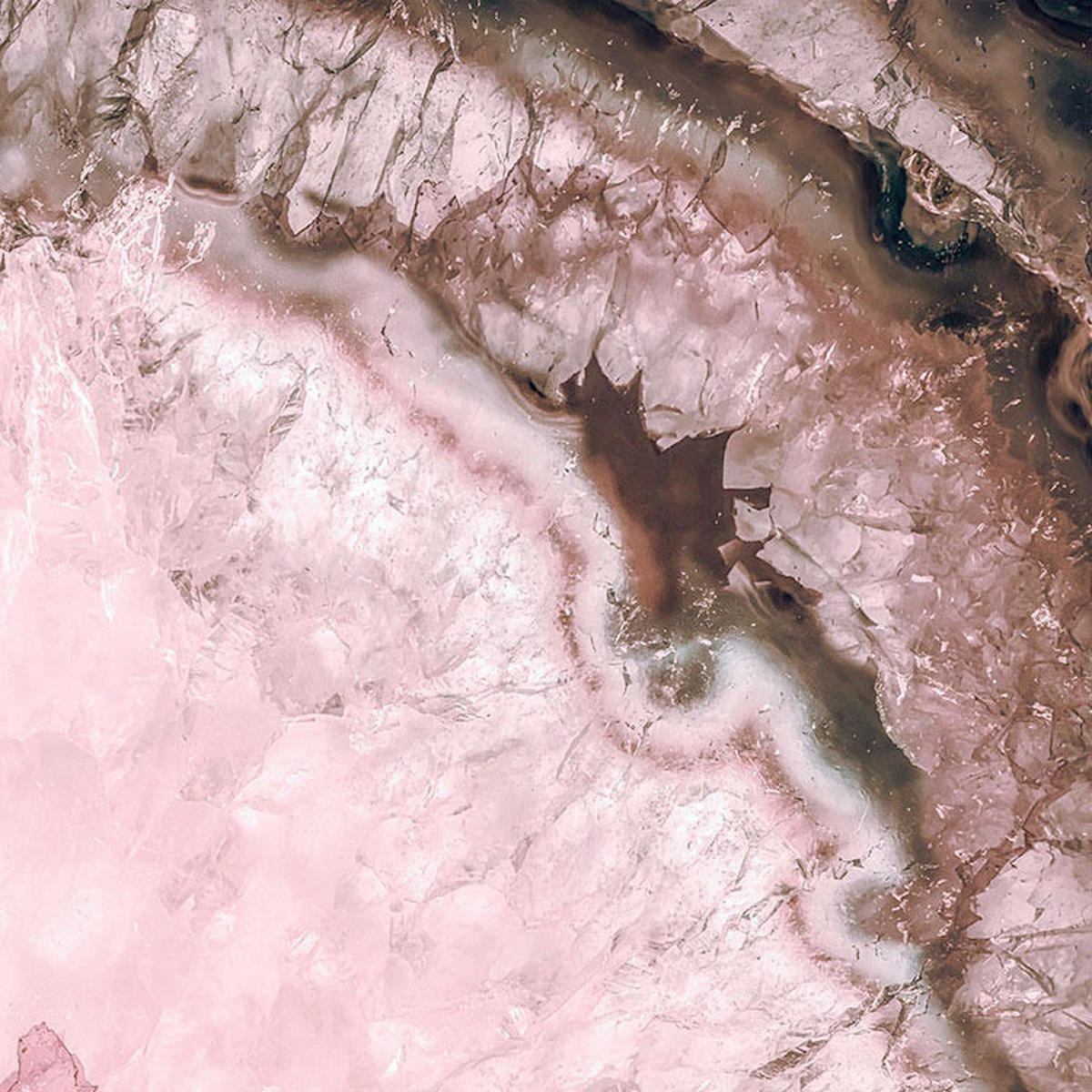 Komar Fototapete Geode B/L: ca. 300x280 cm Geode - (300,00/280,00cm) - Komar
