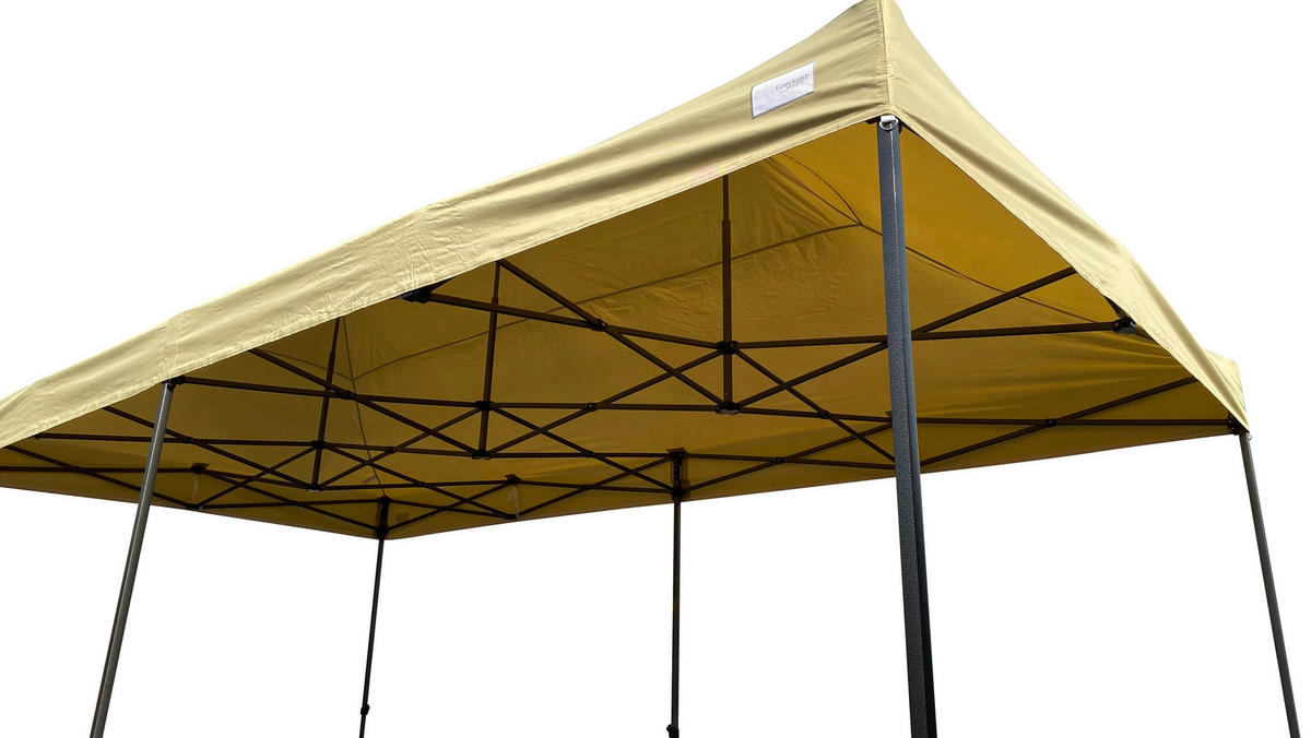 Grasekamp Ersatzdach Faltpavillon Modena Premium Line beige Polyester-Mischgewebe B/H/L: ca. 290x200x570 cm Modena Premium Line - beige (570,00/290,00/200,00cm) - Grasekamp